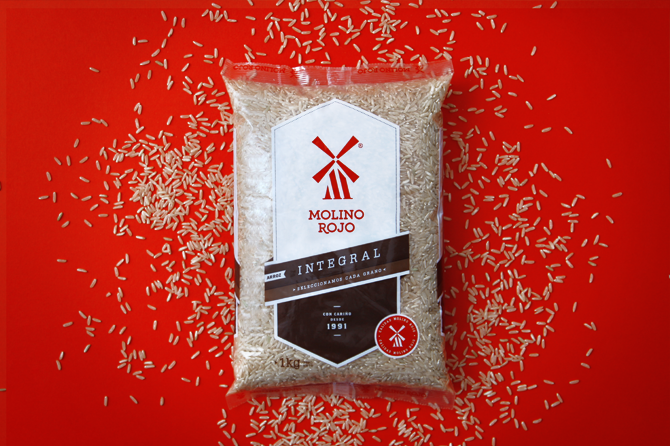 深圳红苹果品牌VI设计之Molino Rojo糙米品牌形象升级