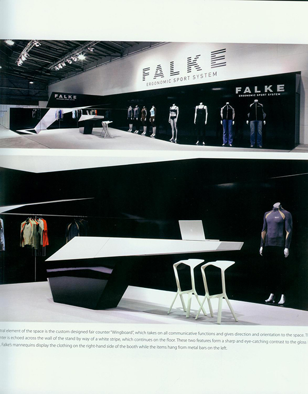 德国顶级时尚内衣品牌FALKE专卖店设计