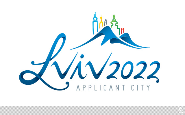 乌克兰利沃夫申办2022年冬奥会标志设计