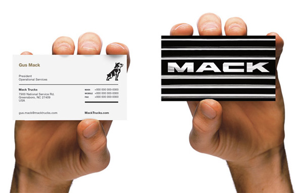 深圳VI设计分享之马克卡车（Mack）品牌形象标志