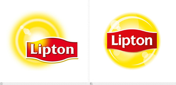 深圳VI设计分享之茶叶品牌立顿新LOGO